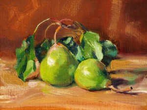 Two Pears, October