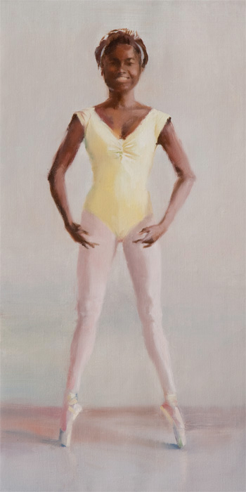 Victoria Jaenson, Young Dancer on Point