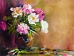Peonies in a Richard Foye Vase
